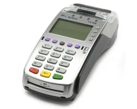 POS-терминал Verifone VX520 DIAL/Ethernet/GPRS/CTLS (DEGC) Переносной(Б/У) 