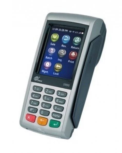 POS-терминал Pax (Пакс) S900 GPRS CTLS (мобильный, подключение через SIM-карту)